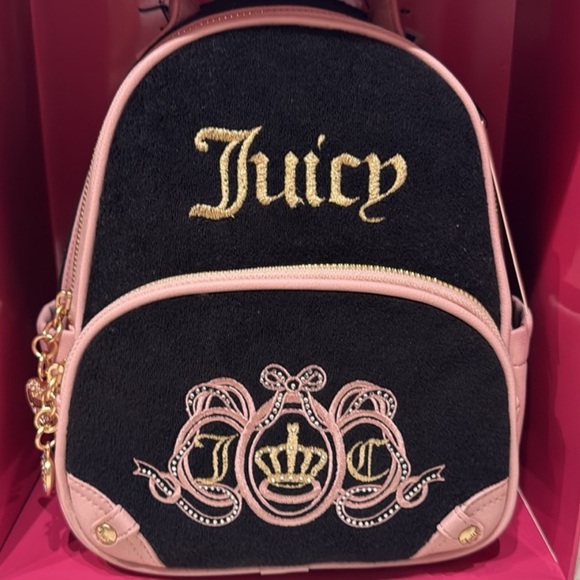 🖤NWT•Juicy Couture Heritage Mini Backpack with card case 🖤Gift Set NIB - Picture 5 of 17
